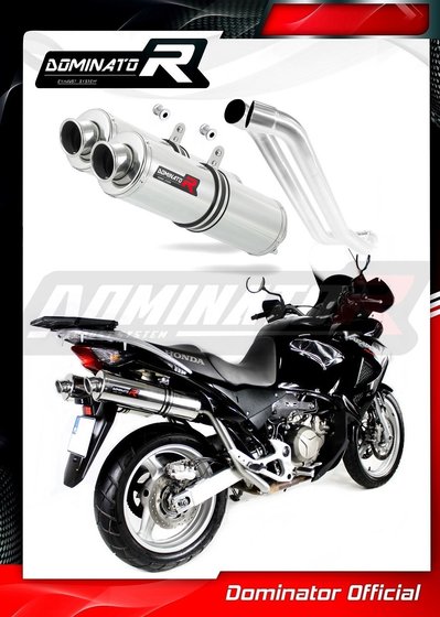 HO028DST-S Dominator exhaust silencer round