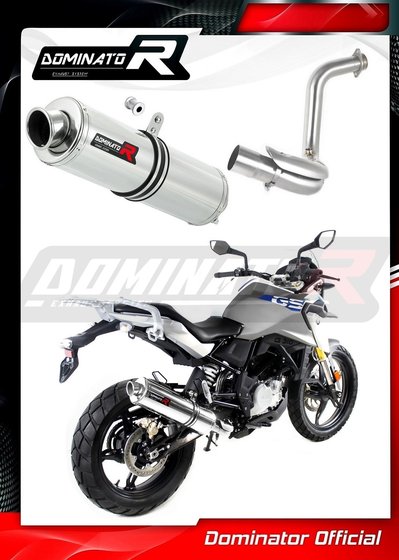 BW072DST-S Dominator exhaust silencer round