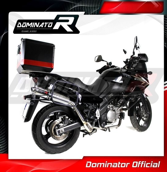 SU039DST-S Dominator exhaust silencer round