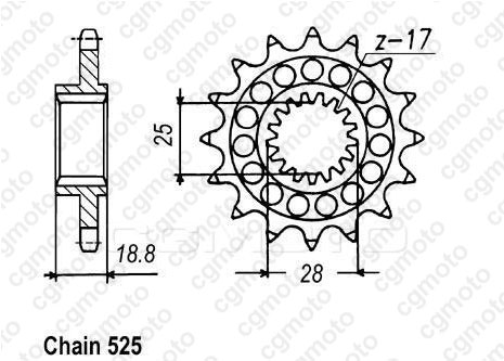 KA025 REGINA 137 zrp 106 rivet link 525 z-ring replacement chain kit