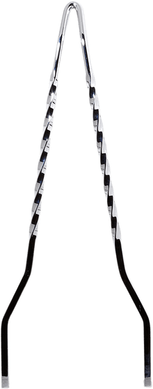 CYCLE VISIONS sissy bar twist 30" black