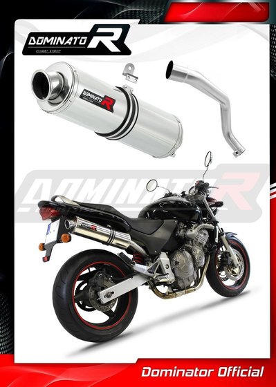 HO029DST-S Dominator exhaust silencer round