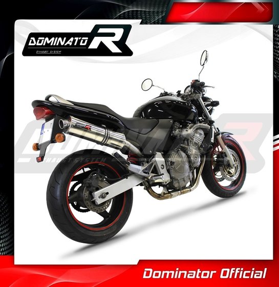 HO029DST-S Dominator exhaust silencer round