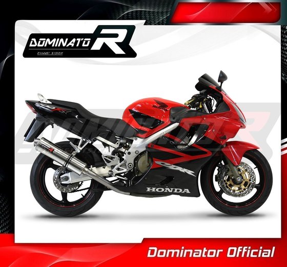 HO004DST-S Dominator exhaust silencer round