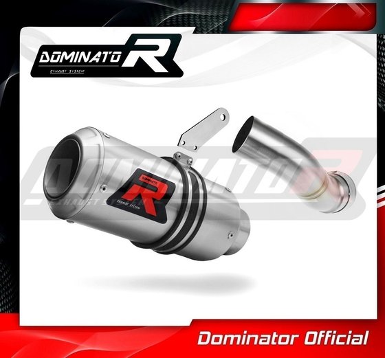 KA055DC-H Dominator homologated exhaust silencer gp