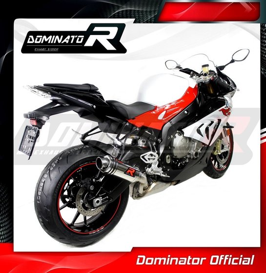 BW067DC-H Dominator homologated exhaust silencer gp1