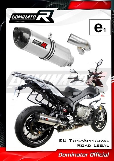 BW083DF-H Dominator homologated exhaust silencer hp1