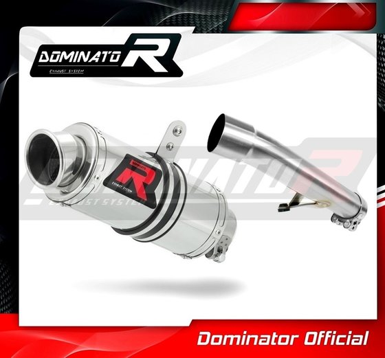 HO089DC-H Dominator homologated exhaust silencer gp1