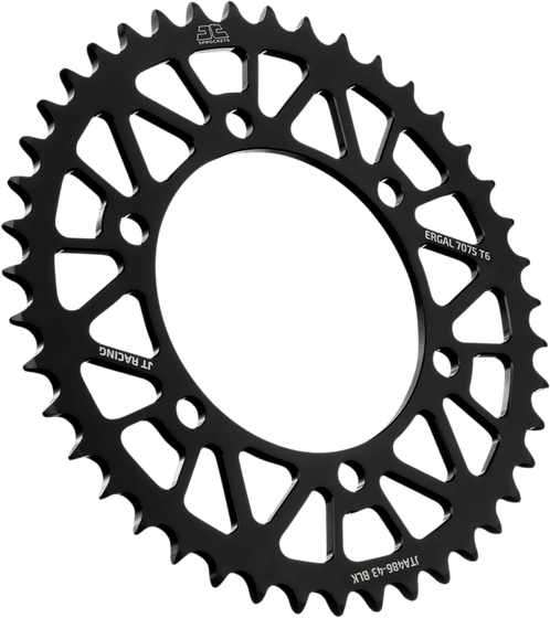 JTA486BLK JT Sprockets racelite aluminium rear race sprocket