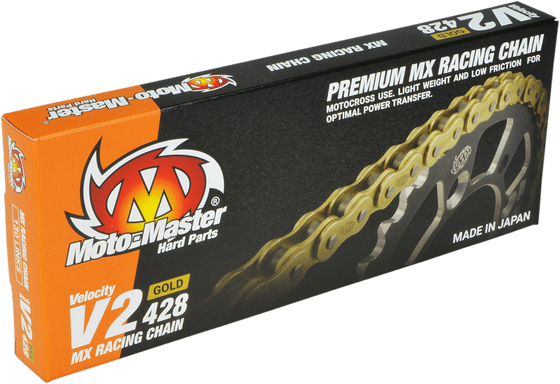 MOTO-MASTER mx racing gold chain