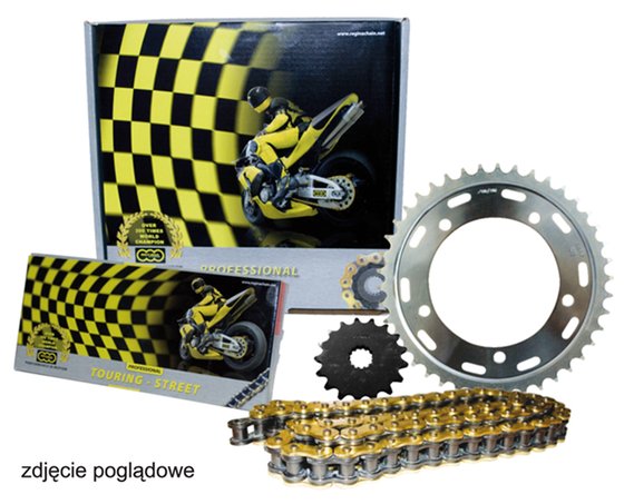 KY081 REGINA drive chain and sprocket kit with 136 rivet link and 17/45 teeth for yamaha fz1 fazer 1000 (2006-2009)