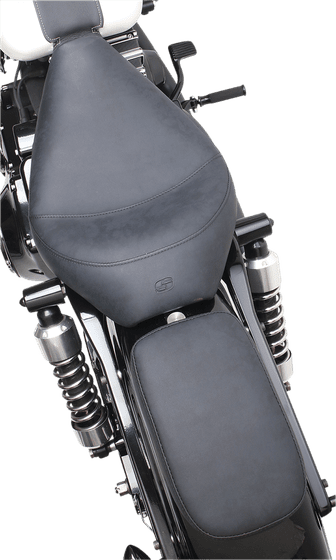 SADDLEMEN brushed solo pillion pad for rear seat - black