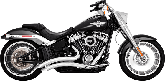 VANCE & HINES big-r chrome exhaust system for harley davidson 2018 and newer models