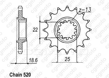 KK060 REGINA regina 520 z-ring replacement chain kit with sprockets