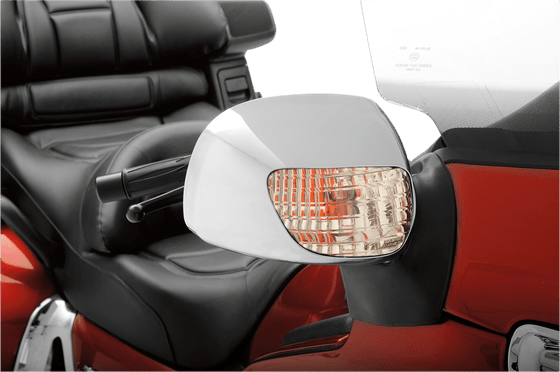 45-1232 PARTS UNLIMITED chrome mirror housing for 2001-2013 gl18