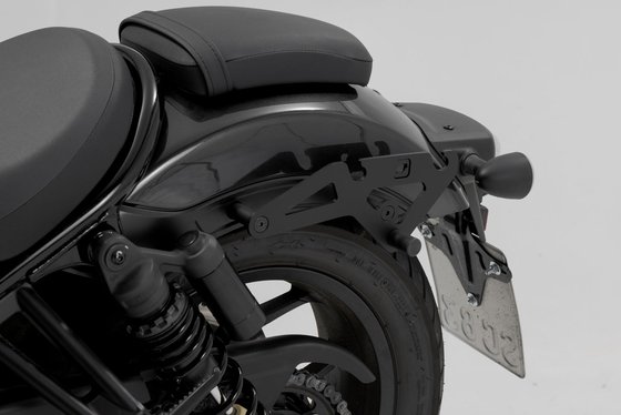 SW-MOTECH legend saddlebag system - left side