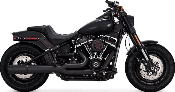 VANCE & HINES pro-p black exhaust system for harley davidson (2018 and newer)