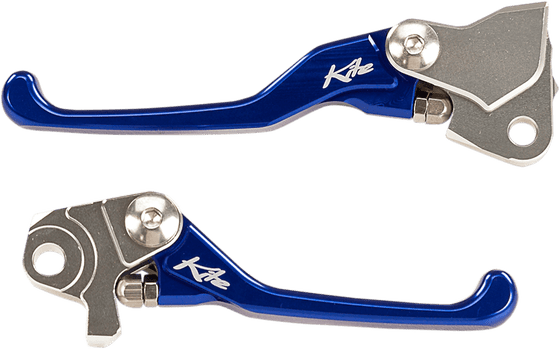 34.104.0.BL KITE blue clutch and brake lever set for yamaha yz