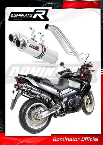 AP027DST-S Dominator exhaust silencer round