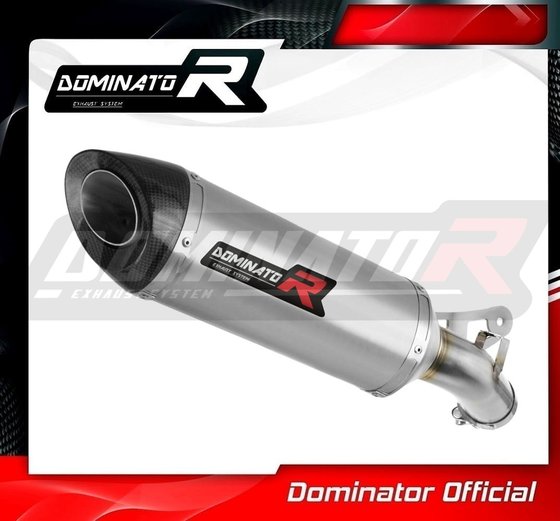 SU105DF Dominator exhaust silencer muffler hp8 + db killer