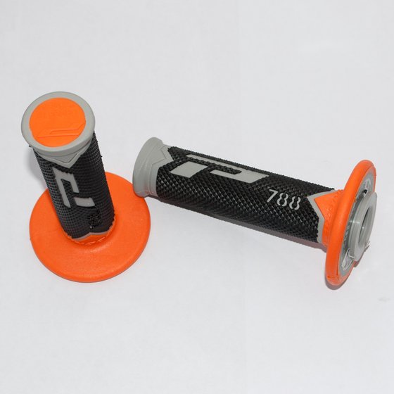 PRO GRIP triple density offroad grips 788 - gray/orange/black