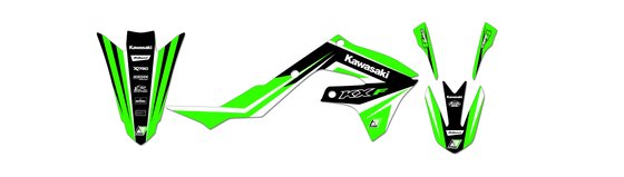 2425N BLACKBIRD RACING dr4 graphic kit for kawasaki kxf450 2019