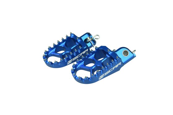 430-S5585BL SCAR scar evolution footpegs - 701supermoto/enduro