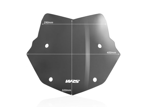 BM026FS WRS enduro windshield for bmw r1250gs