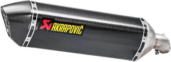 S-S6SO9-HRC/1 AKRAPOVIC carbon slip-on muffler for sv650 (2016-2018)