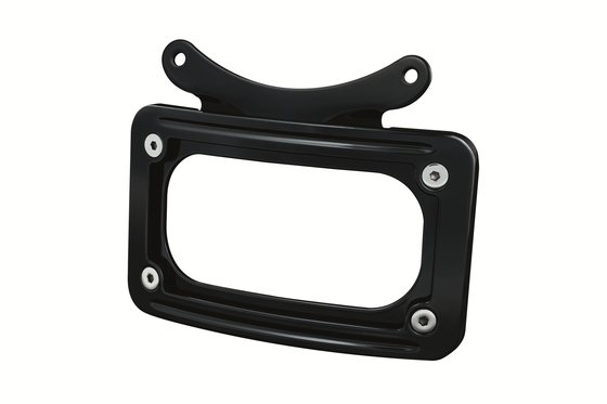 KURYAKYN curved black license plate frame