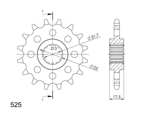 20405-15 Supersprox supersprox / jt front sprocket 297.15