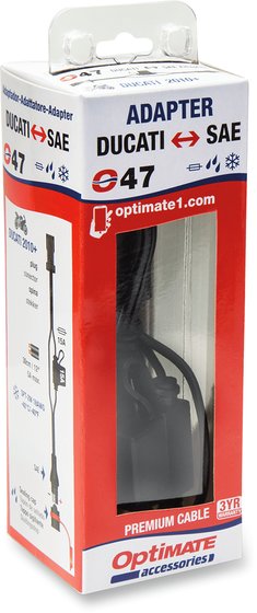 TECMATE adapter cord sae black