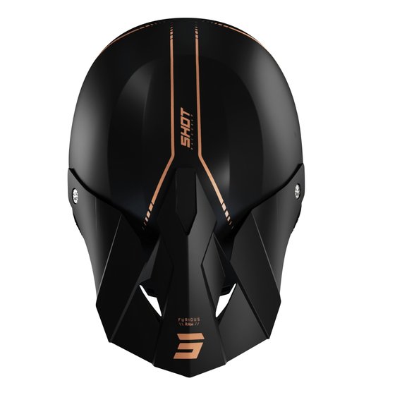 SHOT furious raw 3.0 motorcycle helmet