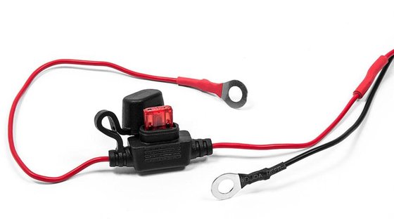 BTMUS10 BIKETEC motorcycle double socket with illumination and voltmeter