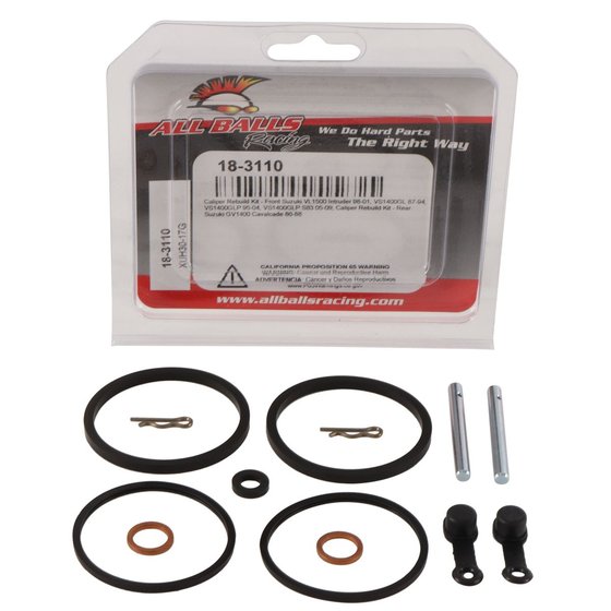 18-3110 All Balls caliper rebuild kit - front