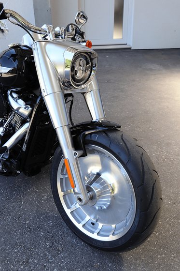 HD-BRO087 CULT WERK custom black front fender