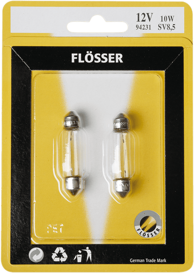 4230 FLOSSER 12v5w festoon bulb (10 pack)