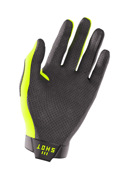 612-2303 SHOT gloves lite neon yellow