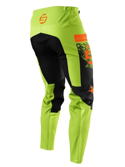 A09-11C3-AK1-05 SHOT pant kid roll green orange 12/13