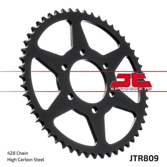 80953JT JT Sprockets rear sprocket 53 tooth pitch 428 jtr80953