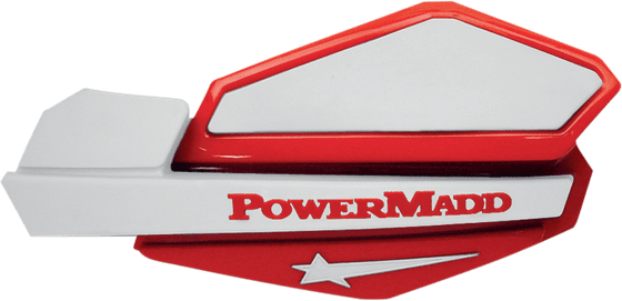 34222 POWERMADD star series handguards red/white