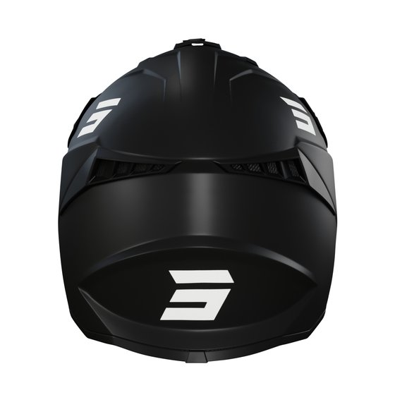 SHOT moto lite solid black matt 2.0 helmet