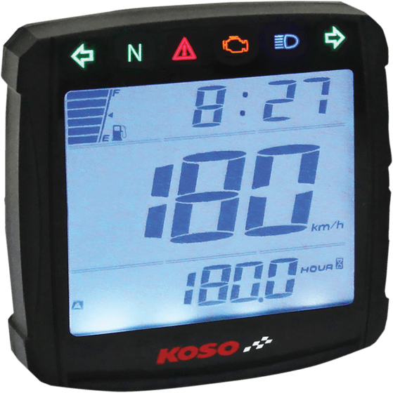 KOSO NORTH AMERICA multifunction speedometer xr-01s