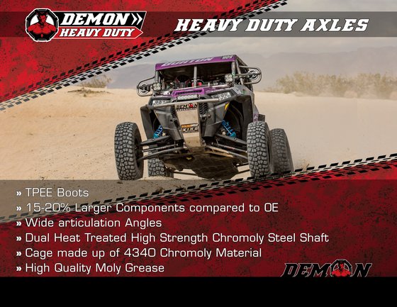 PAXL-6071HD DEMON hd complete axle kit