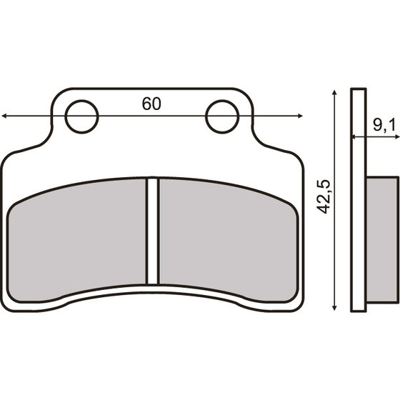 23-141-T No Name brake pads, front