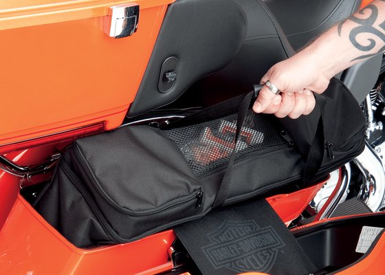 3501-0771 DRAG SPECIALTIES SEATS textile black hard bag liners