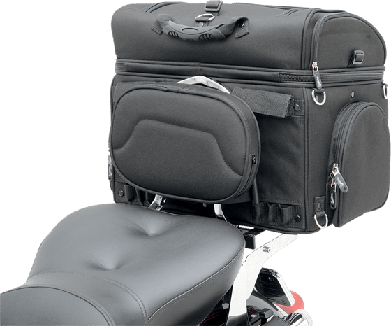 EX000627 SADDLEMEN pet carrier synthetic leather black