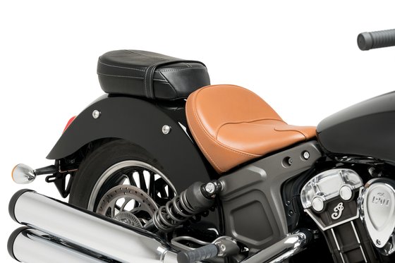 SI0010N CUSTOM ACCES - MOTOACCES passenger seat for indian motorcycle (black)