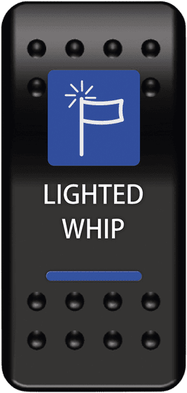 MOOSE WHP-PWR MOOSE UTILITY DIVISION rocker lightwhip switch