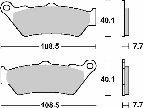 674RSI SBS  sbs brakepads racing sintered